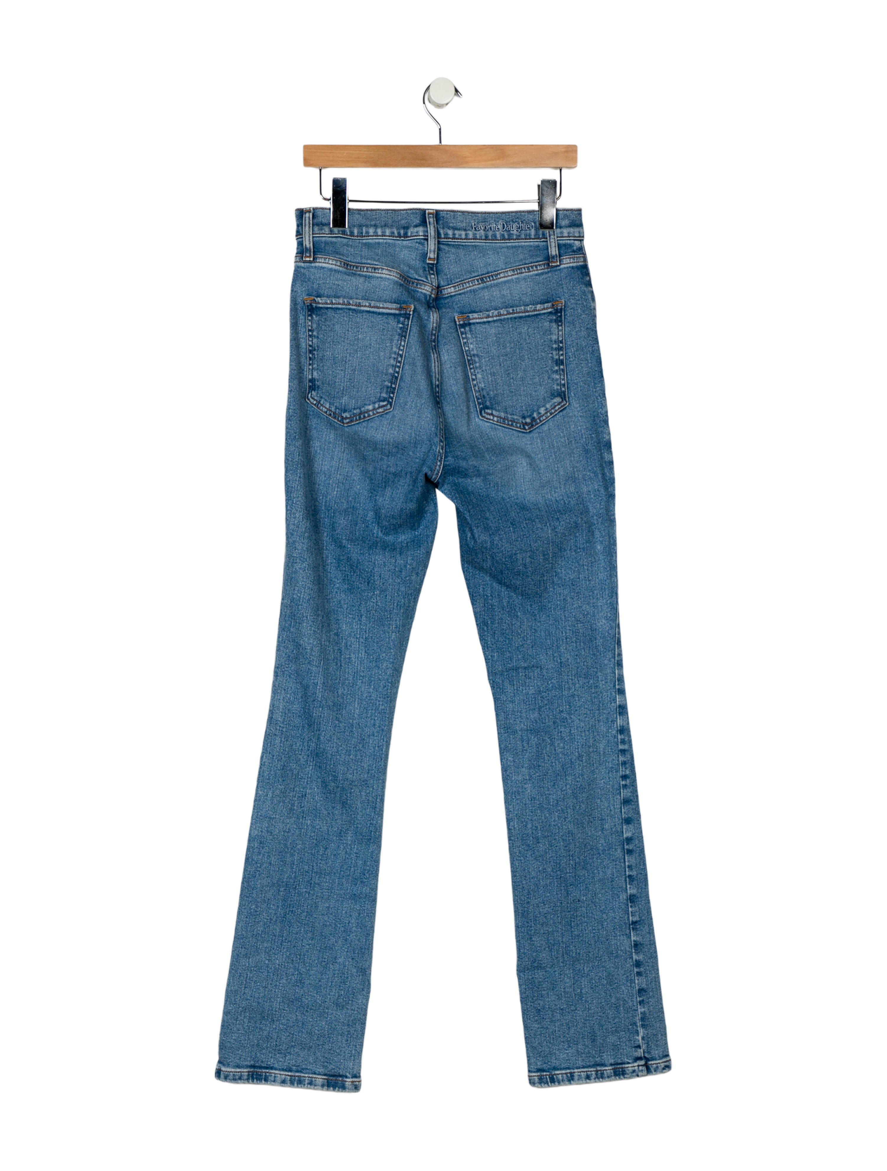 Favorite Daughter High-Rise Straight Leg Jeans