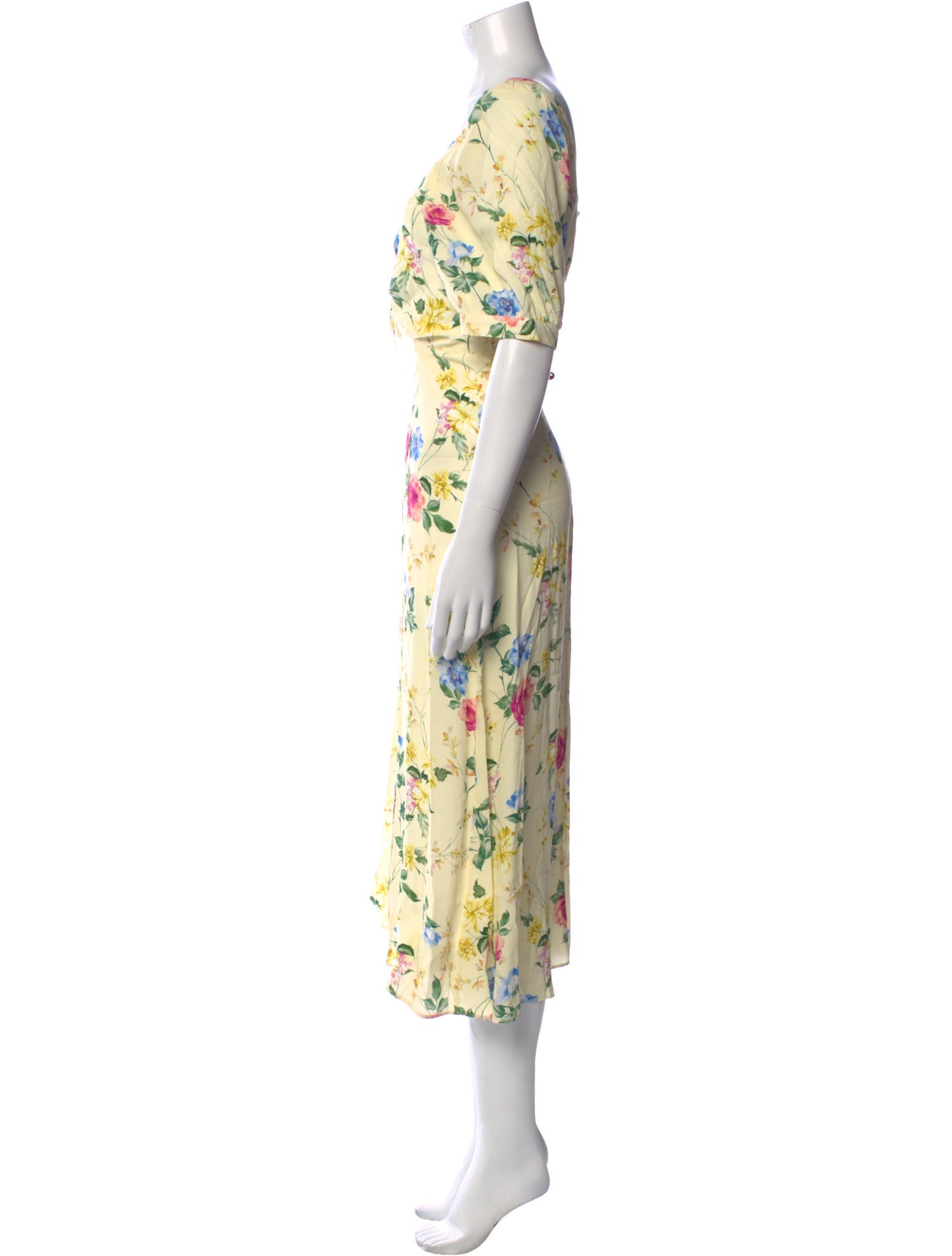 Favorite Daughter Floral Print Long Dress w/ Tags