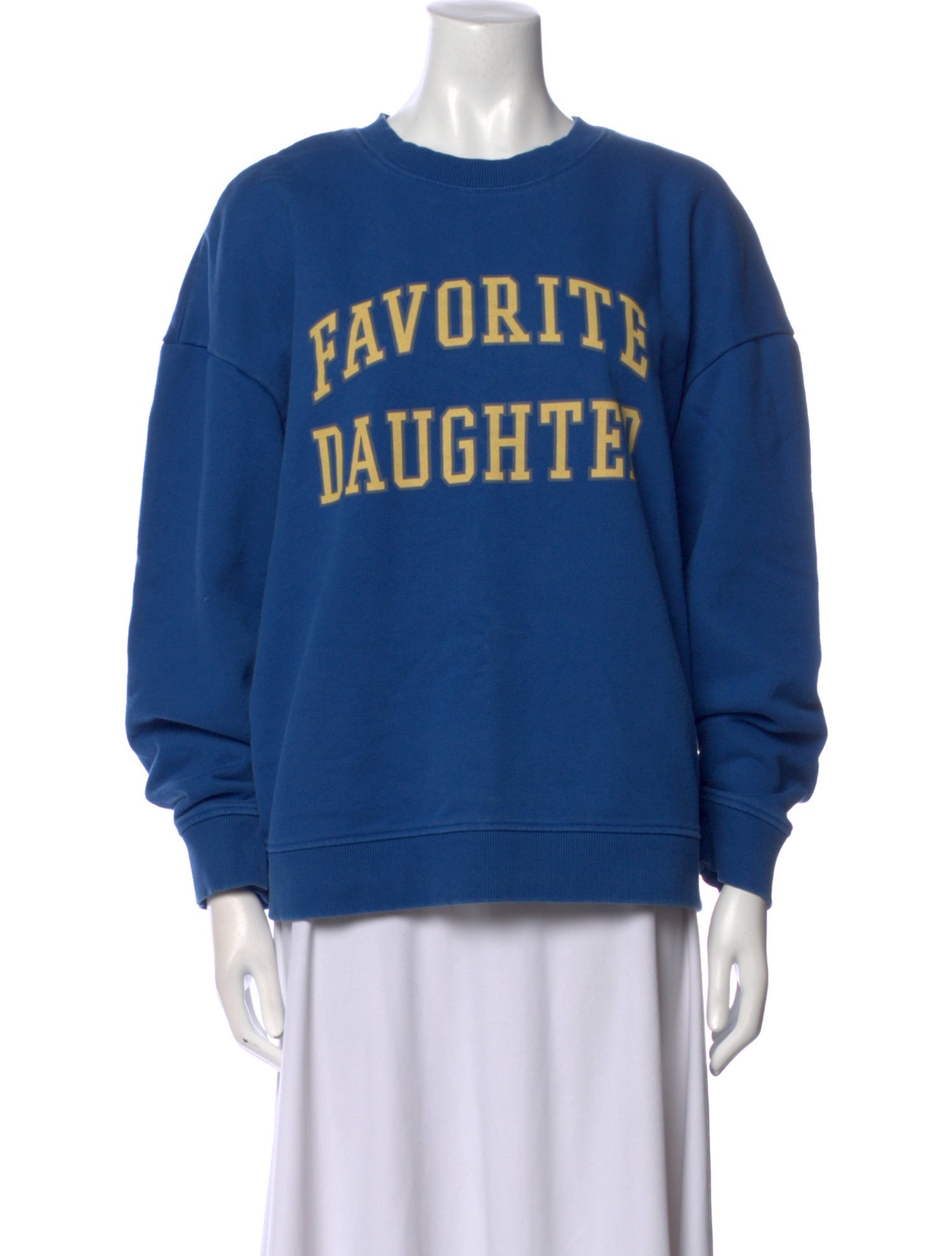 Favorite Daughter Graphic Print Crew Neck Sweatshirt