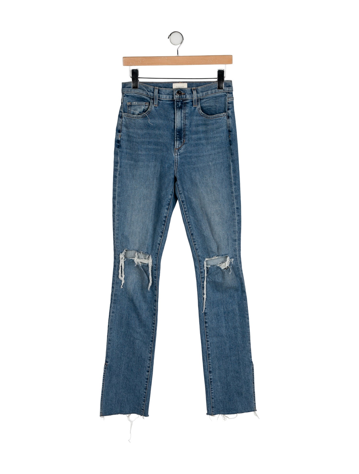 Favorite Daughter High-Rise Straight Leg Jeans