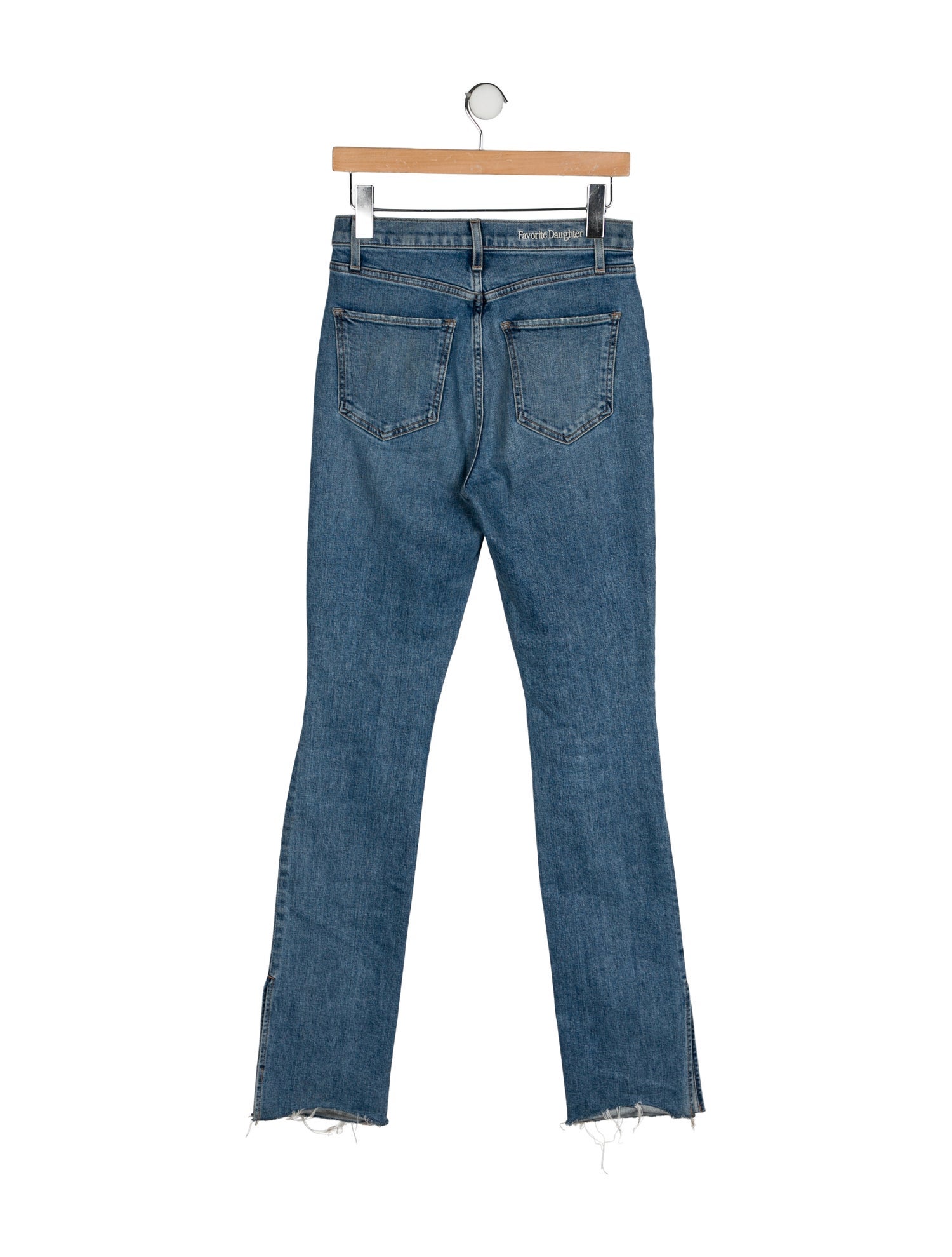 Favorite Daughter High-Rise Straight Leg Jeans