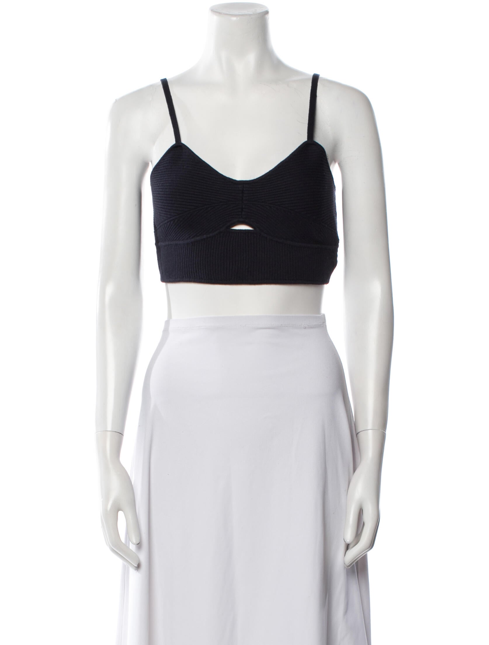 Favorite Daughter Square Neckline Sleeveless Crop Top w/ Tags