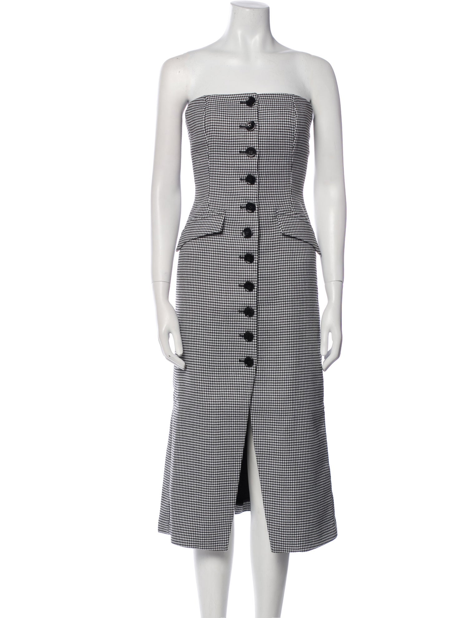 Favorite Daughter Plaid Print Knee-Length Dress