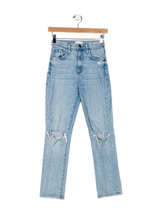 Favorite Daughter Mid-Rise Straight Leg Jeans
