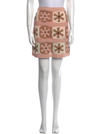 Favorite Daughter Patterned Mini Skirt