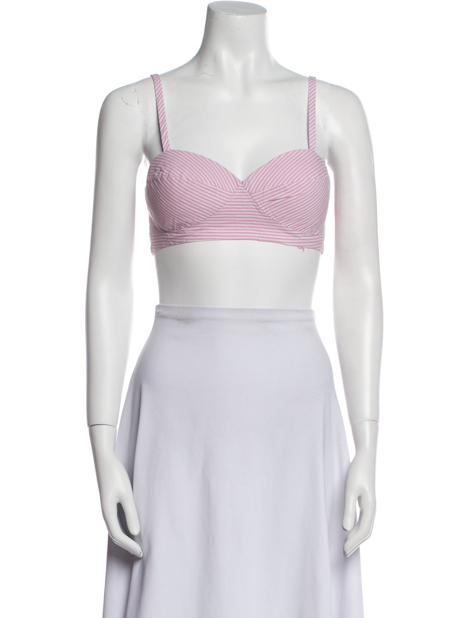 Favorite Daughter Square Neckline Sleeveless Crop Top