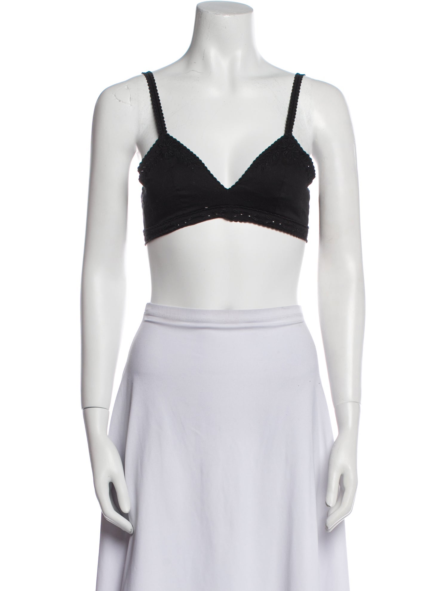 Favorite Daughter V-Neck Sleeveless Crop Top