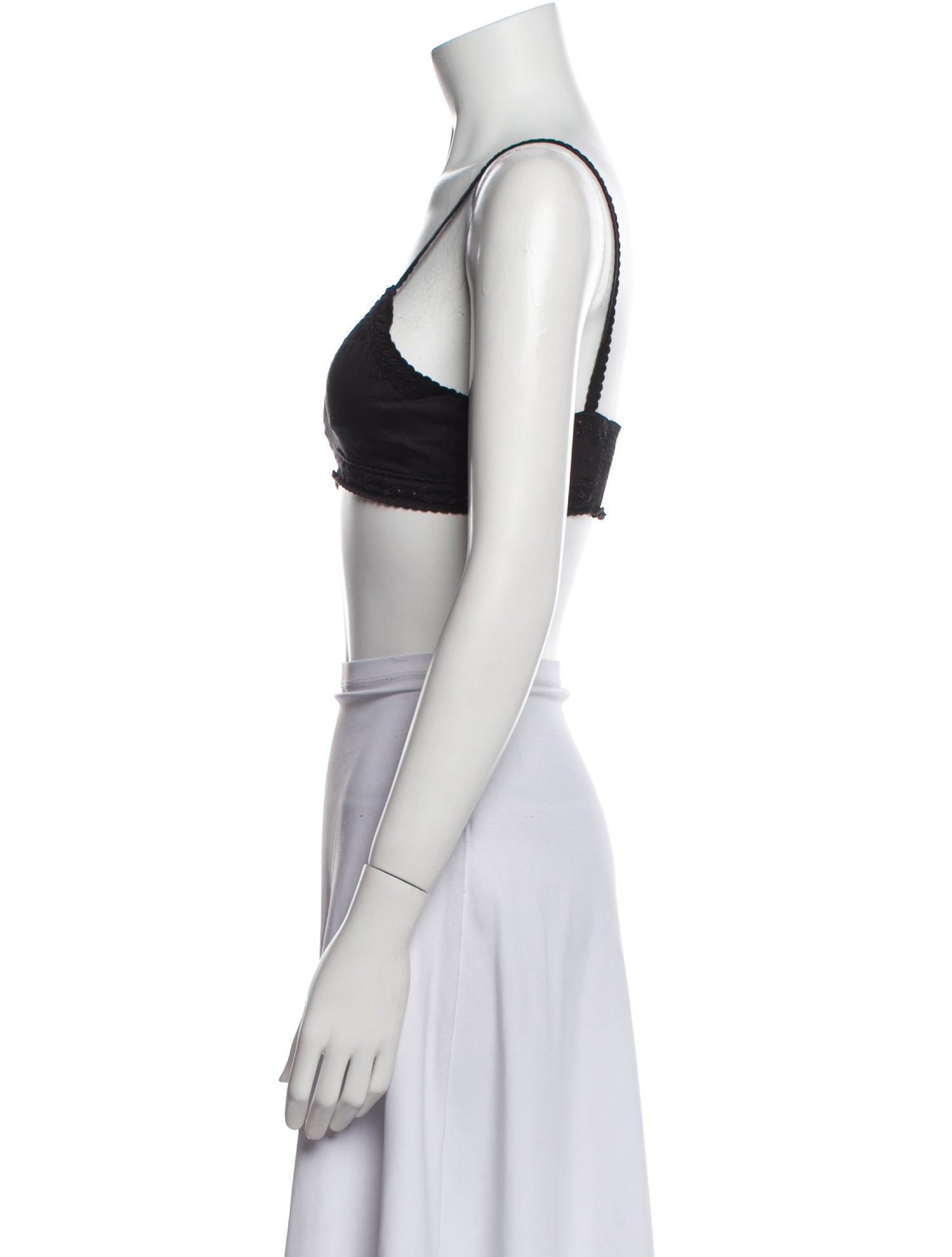 Favorite Daughter V-Neck Sleeveless Crop Top