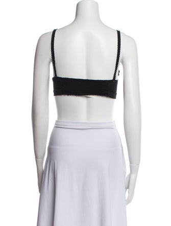 Favorite Daughter V-Neck Sleeveless Crop Top