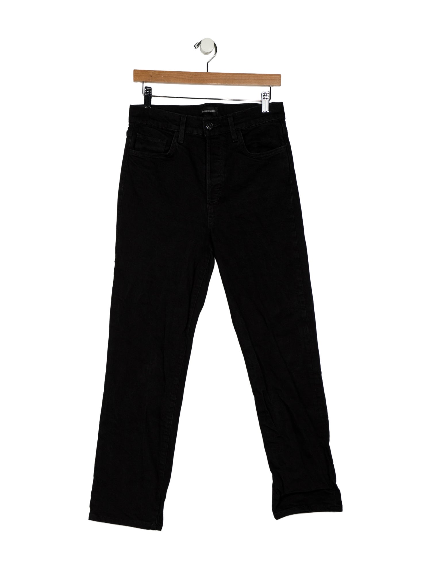 Favorite Daughter High-Rise Straight Leg Jeans