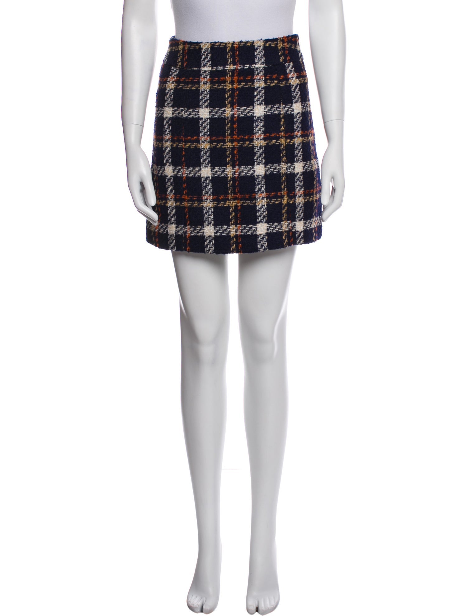 Favorite Daughter Plaid Print Mini Skirt w/ Tags