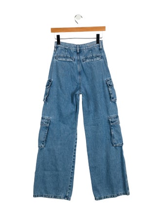 Favorite Daughter High-Rise Wide Leg Jeans