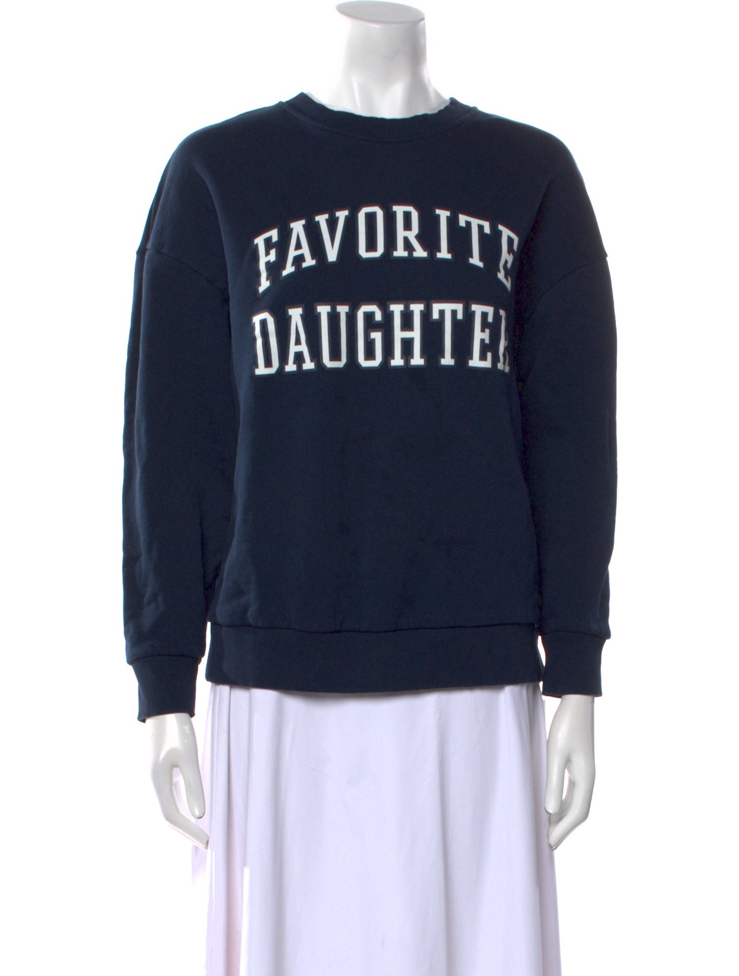 Favorite Daughter Graphic Print Crew Neck Sweatshirt