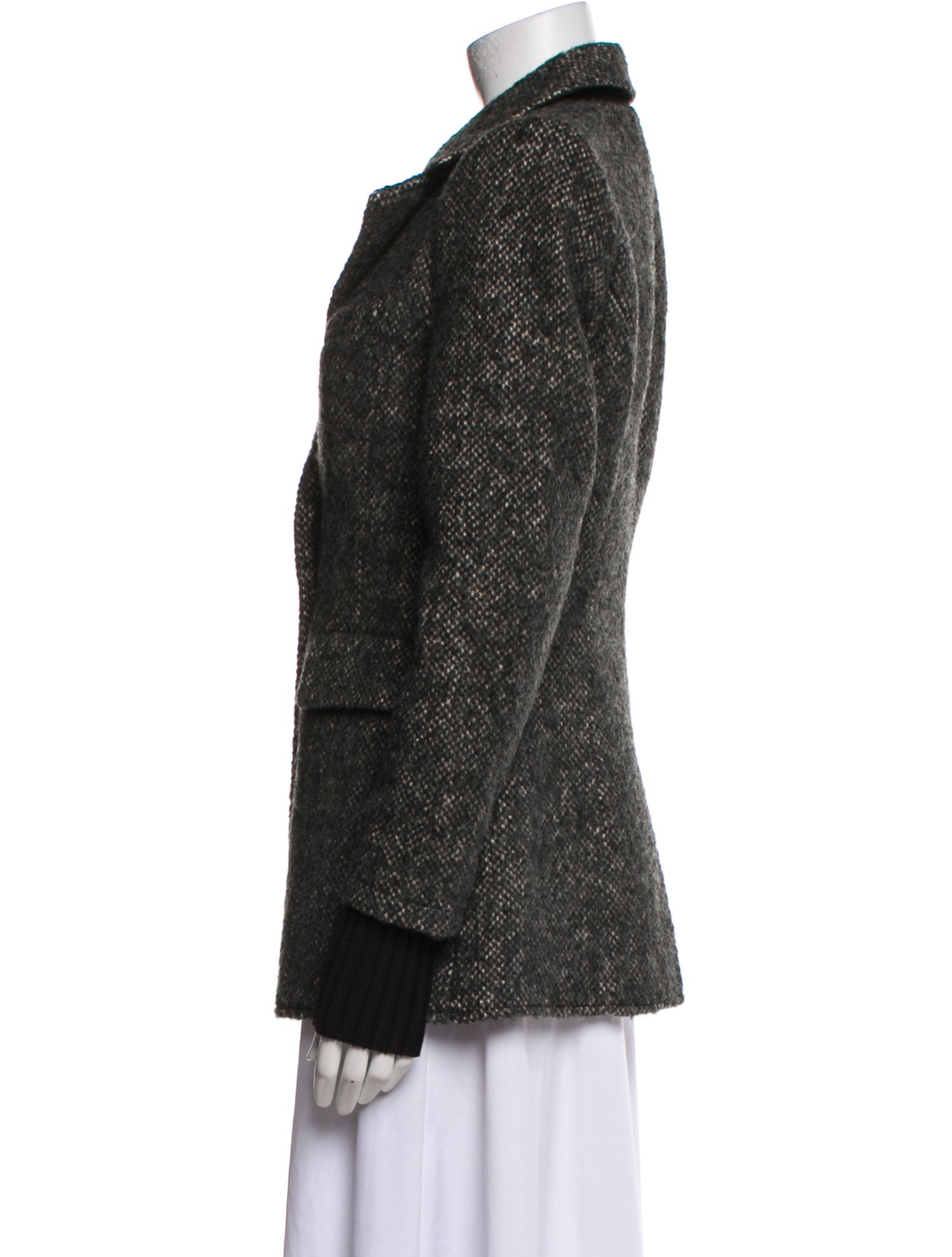 Favorite Daughter Wool Tweed Pattern Blazer