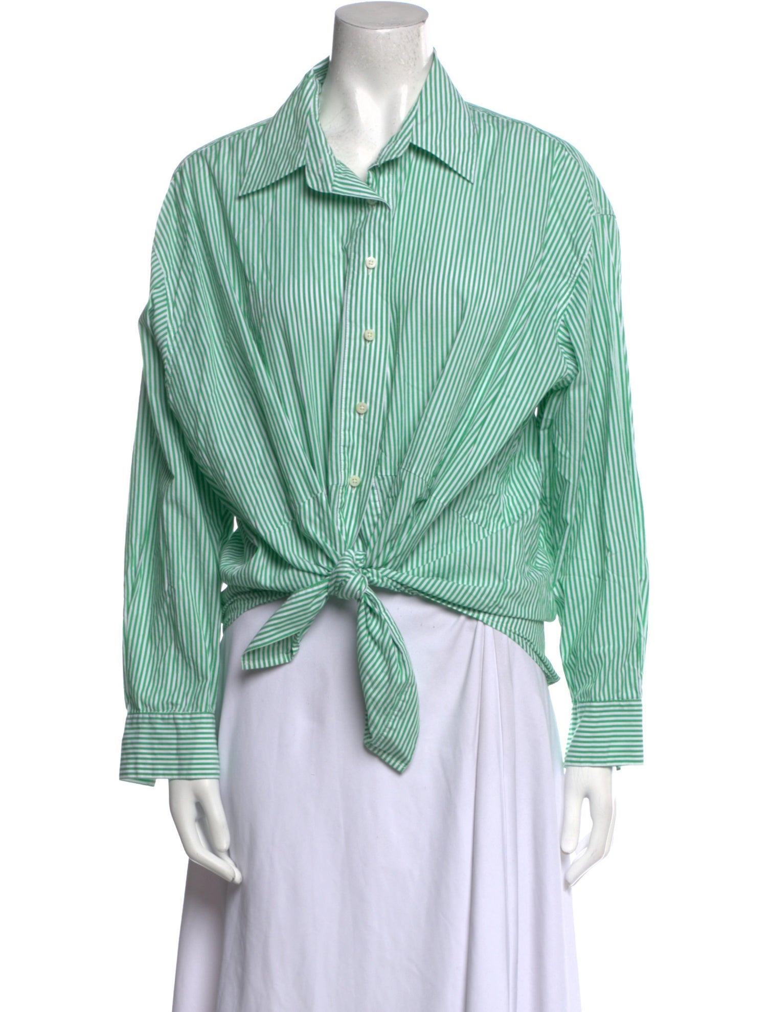 Favorite Daughter Striped Long Sleeve Button-Up Top