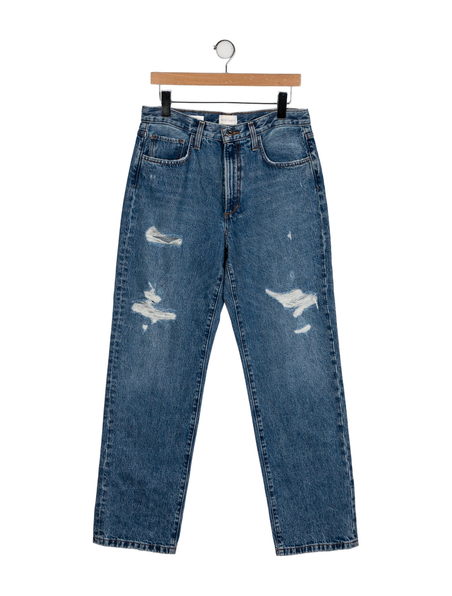 Favorite Daughter High-Rise Straight Leg Jeans w/ Tags