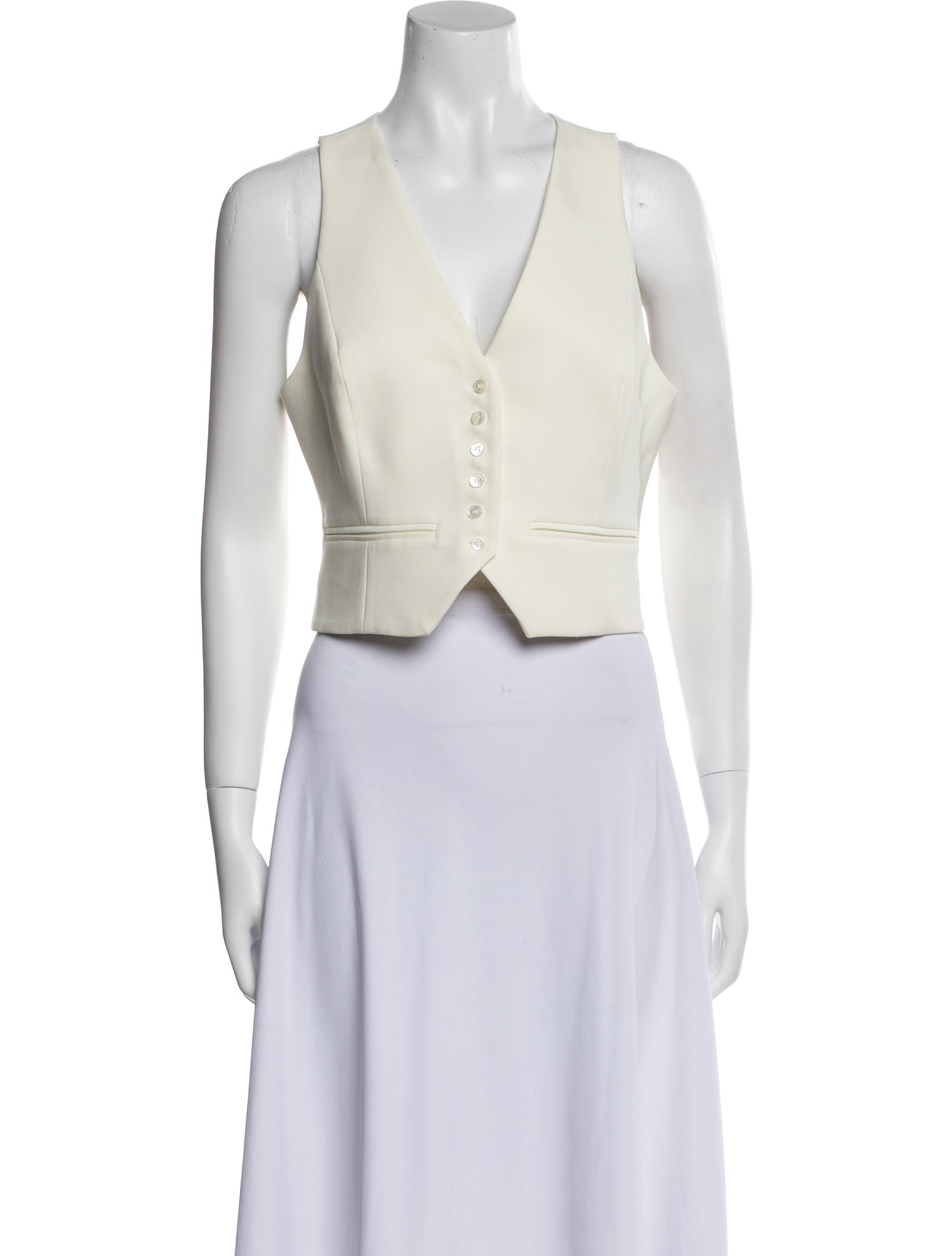 Favorite Daughter V-Neck Sleeveless Crop Top