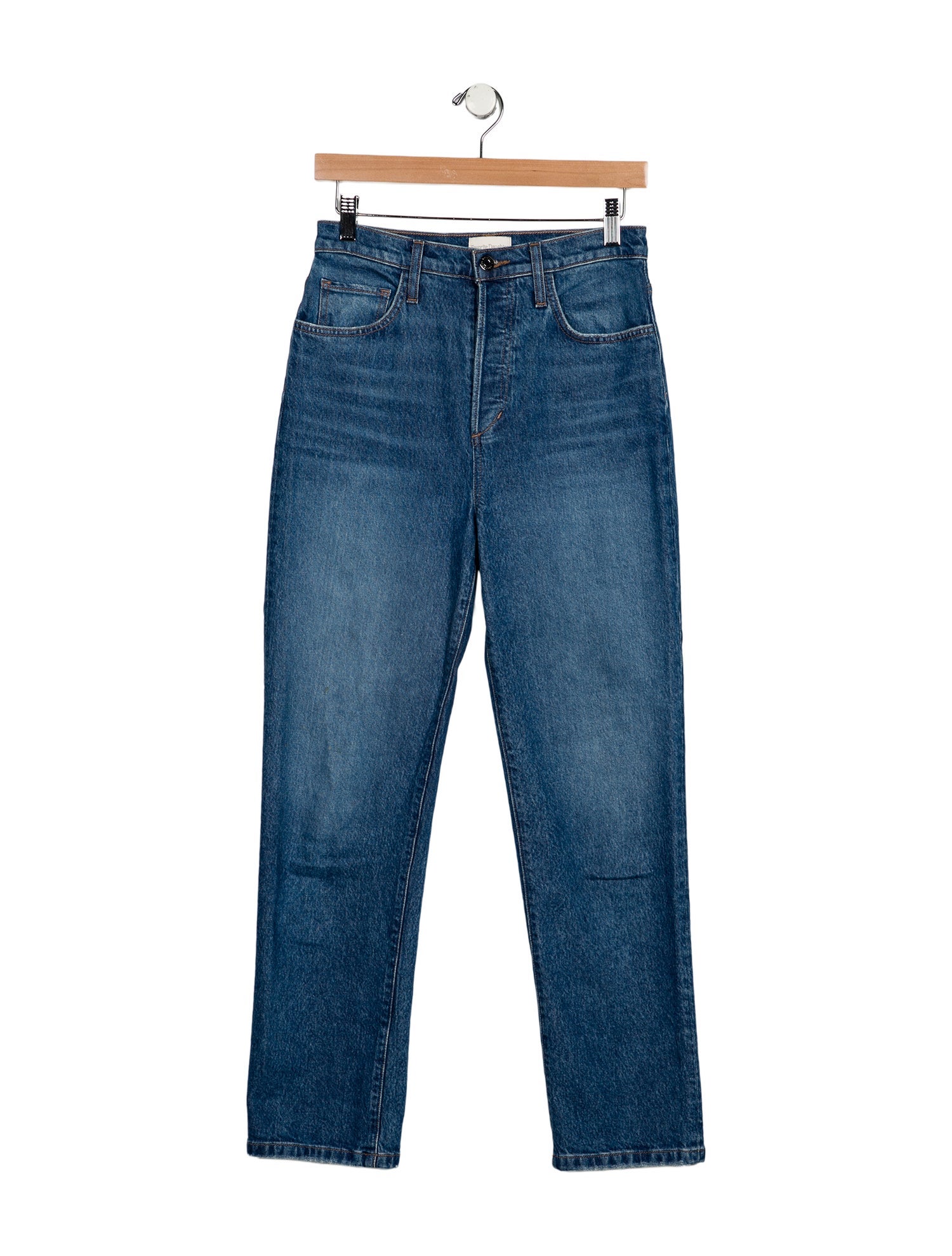 Favorite Daughter High-Rise Straight Leg Jeans