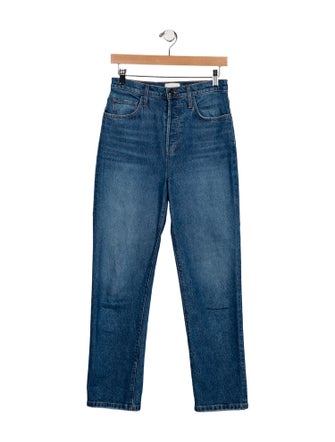 Favorite Daughter High-Rise Straight Leg Jeans