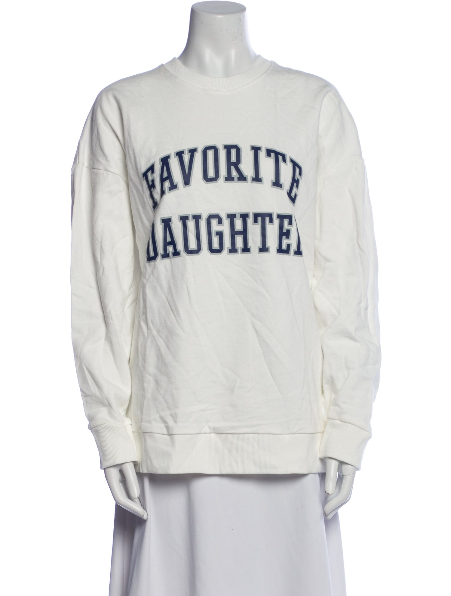 Favorite Daughter Graphic Print Crew Neck Sweater w/ Tags