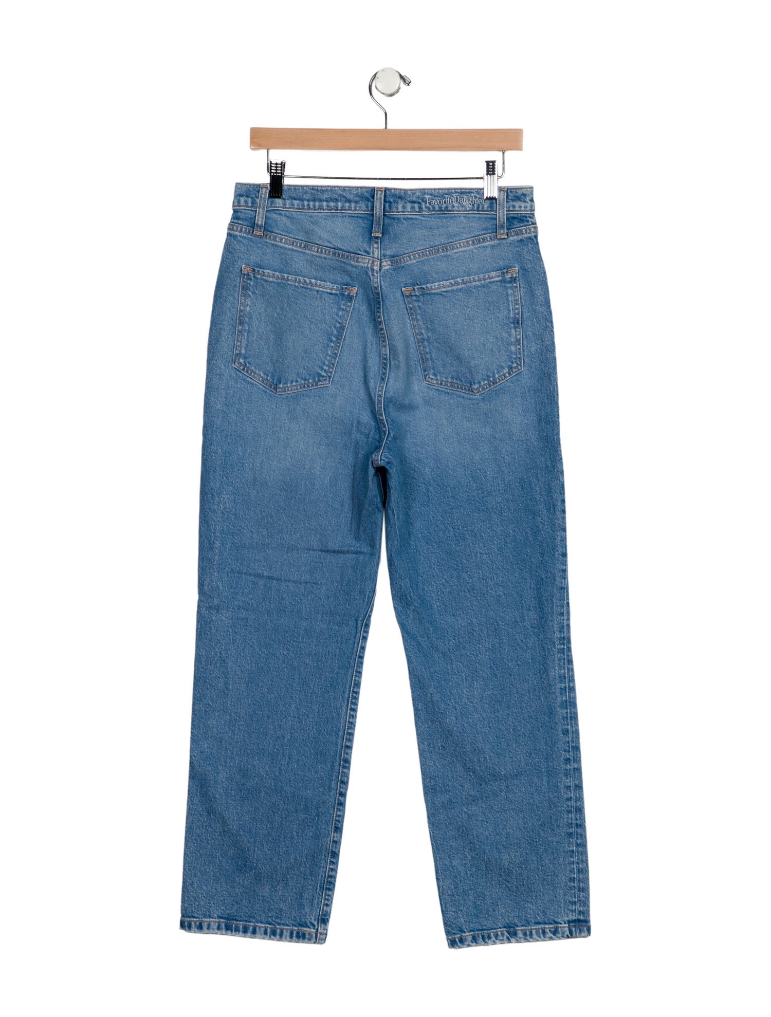 Favorite Daughter High-Rise Straight Leg Jeans