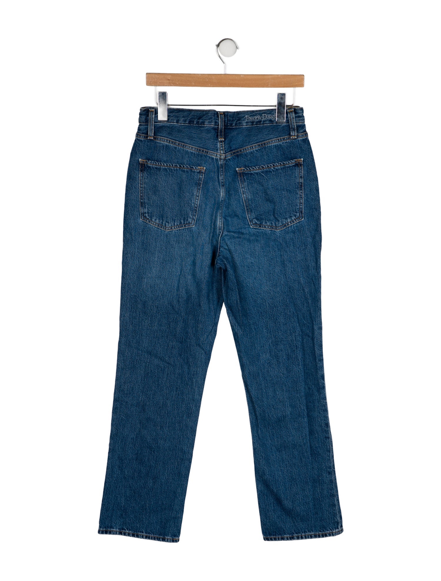 Favorite Daughter High-Rise Straight Leg Jeans