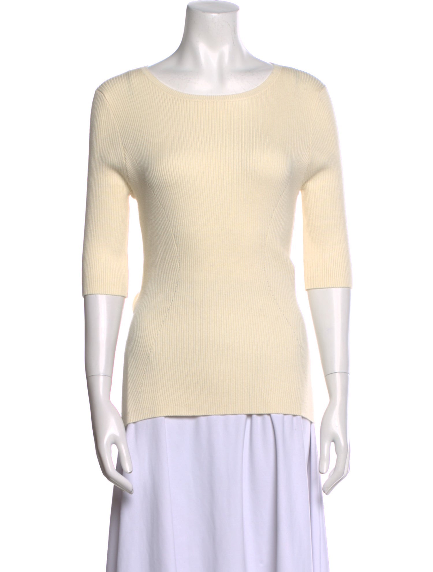 Favorite Daughter Bateau Neckline Three-Quarter Sleeve Top w/ Tags