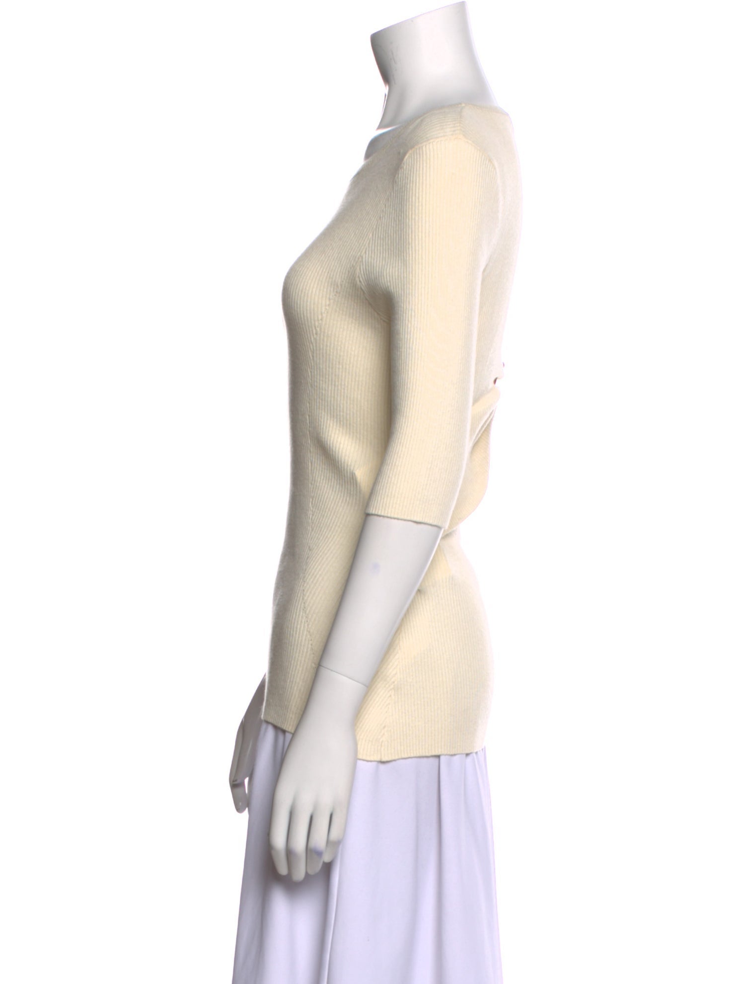 Favorite Daughter Bateau Neckline Three-Quarter Sleeve Top w/ Tags