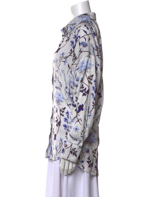 Favorite Daughter Printed Long Sleeve Button-Up Top