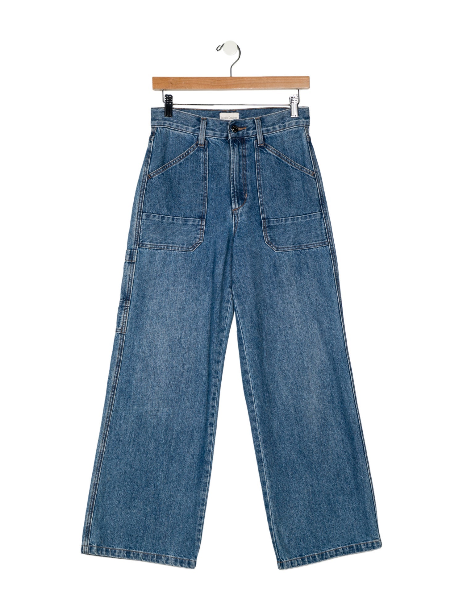 Favorite Daughter High-Rise Wide Leg Jeans