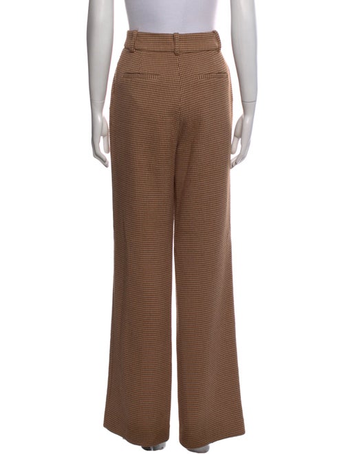 Favorite Daughter Houndstooth Print Wide Leg Pants