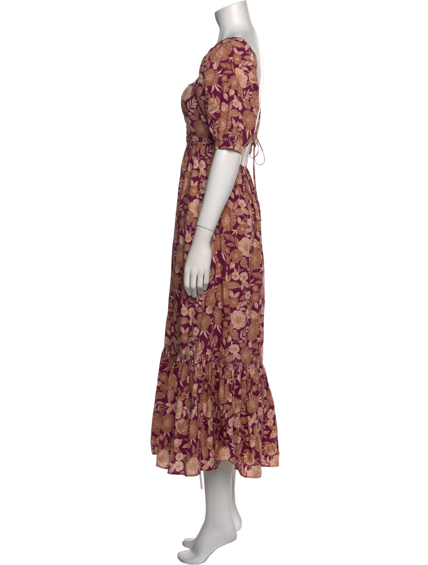 Favorite Daughter Floral Print Long Dress