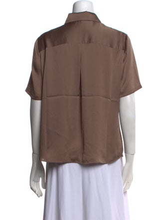 Favorite Daughter Short Sleeve Button-Up Top