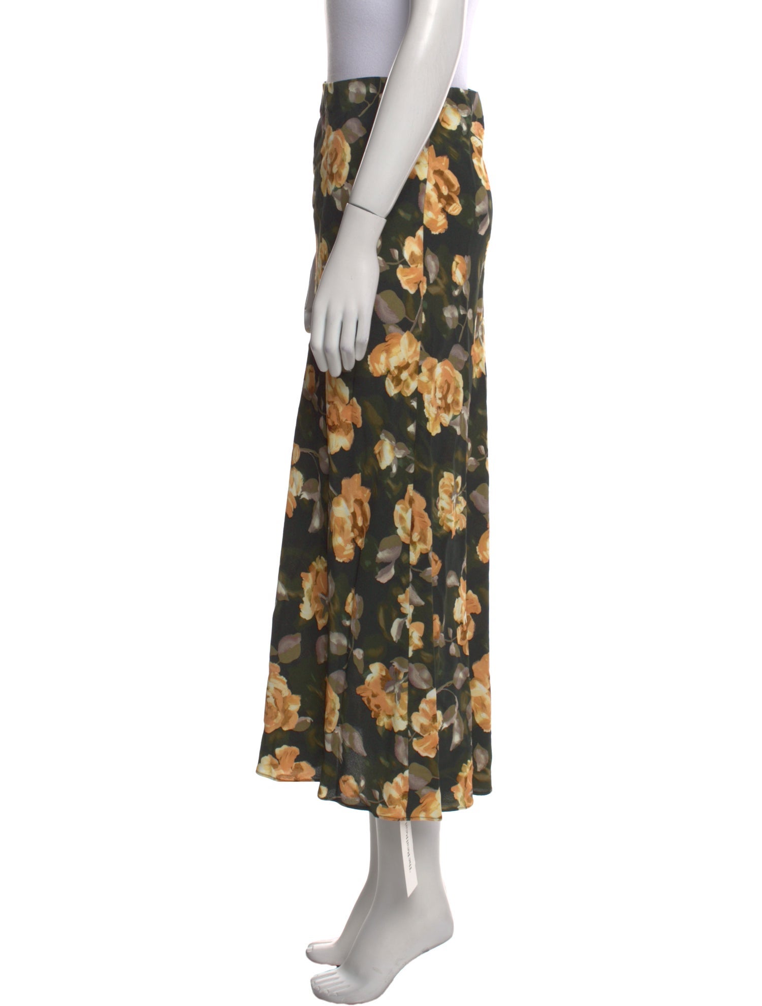 Favorite Daughter Floral Print Midi Length Skirt w/ Tags