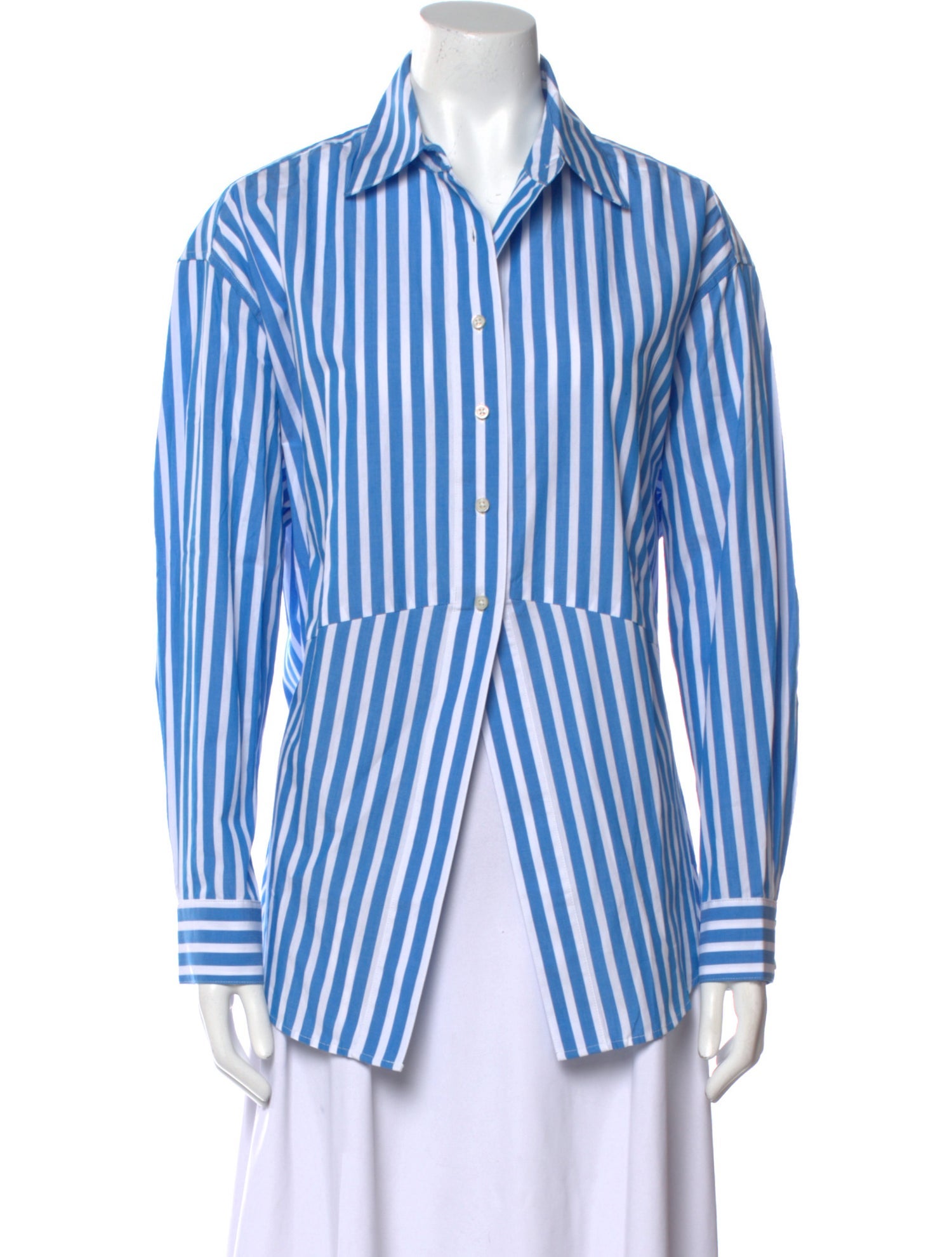 Favorite Daughter Striped Long Sleeve Button-Up Top