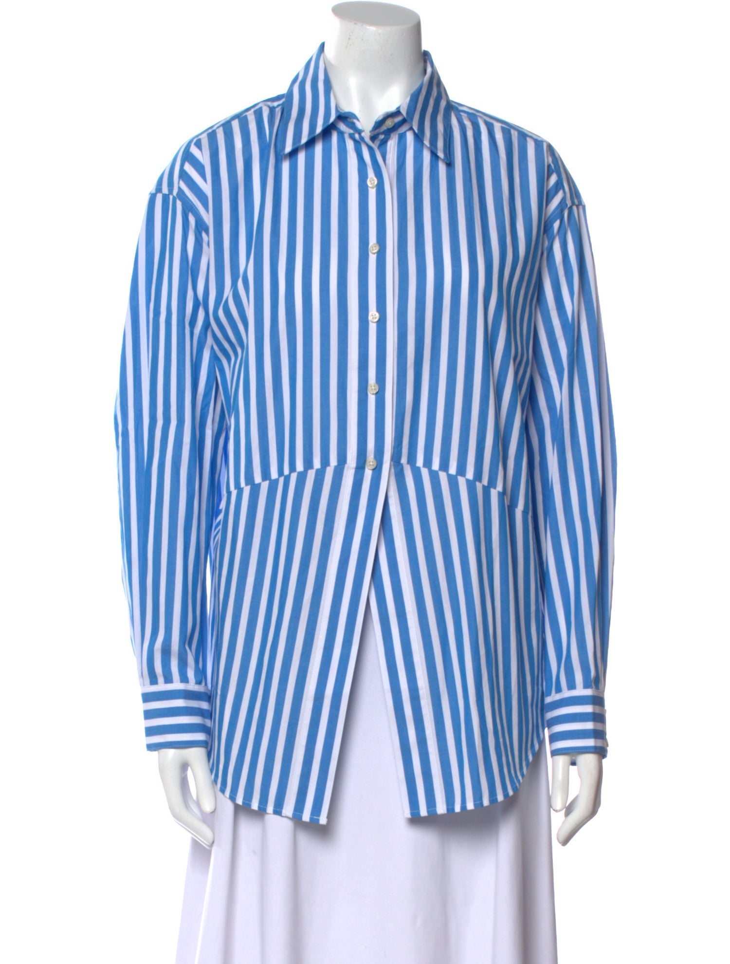 Favorite Daughter Striped Long Sleeve Button-Up Top w/ Tags