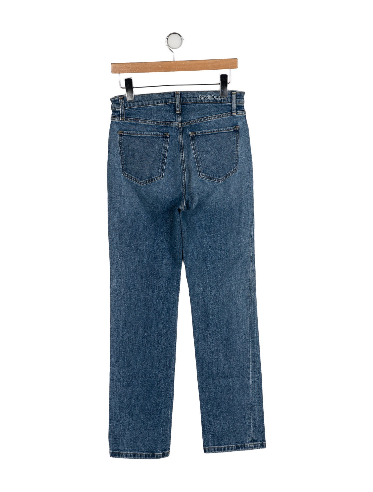 Favorite Daughter High-Rise Straight Leg Jeans