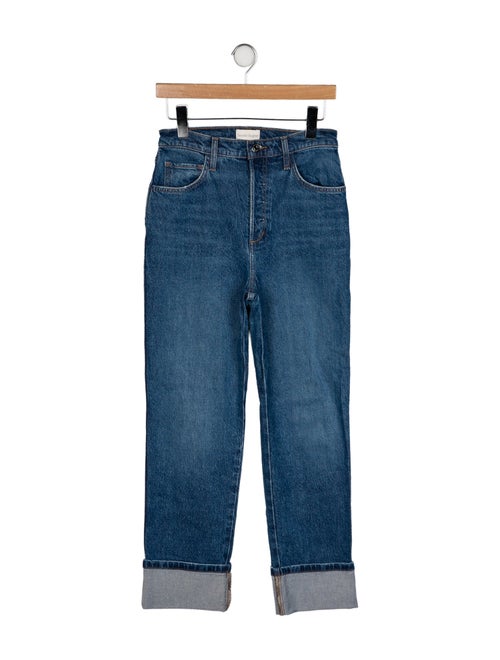 Favorite Daughter High-Rise Straight Leg Jeans