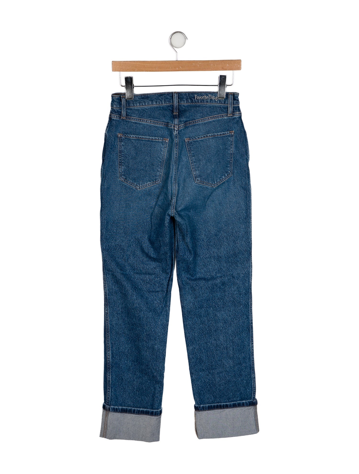 Favorite Daughter High-Rise Straight Leg Jeans