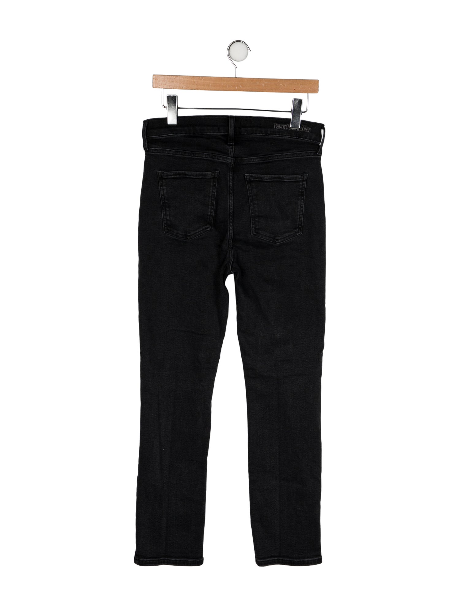 Favorite Daughter High-Rise Straight Leg Jeans