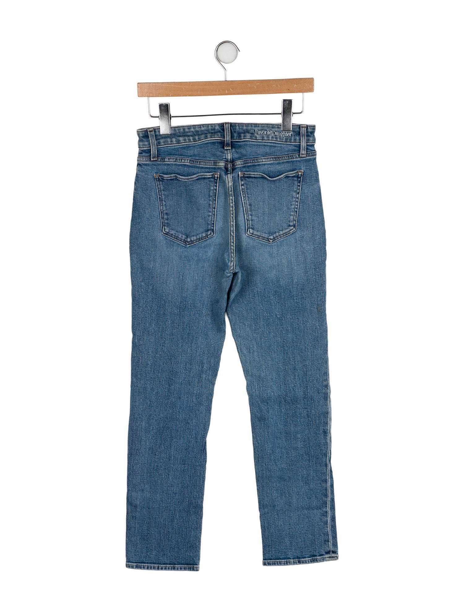 Favorite Daughter Mid-Rise Straight Leg Jeans