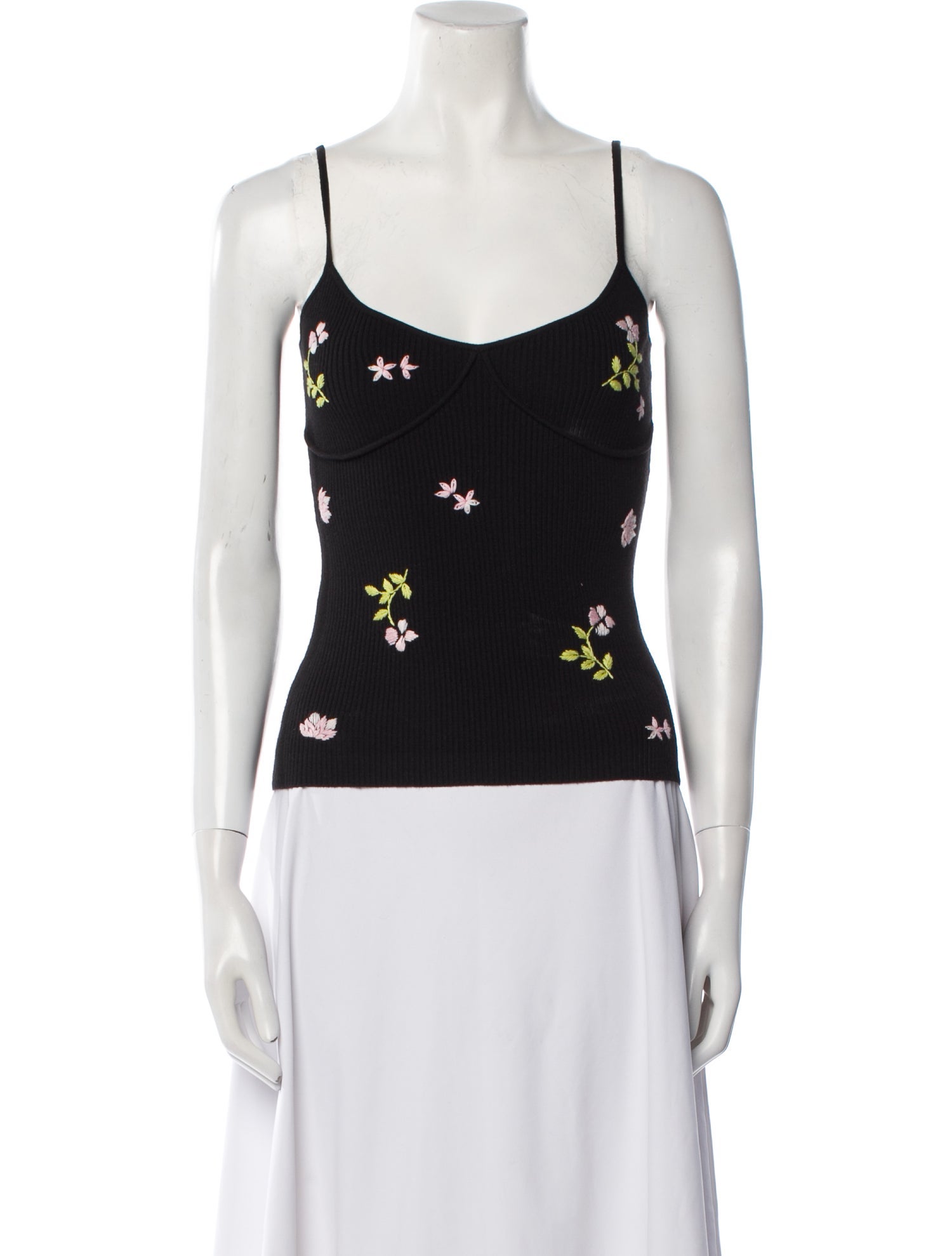 Favorite Daughter Floral Print Scoop Neck Top