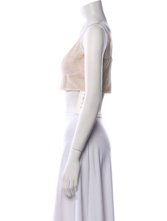 Favorite Daughter Scoop Neck Sleeveless Crop Top