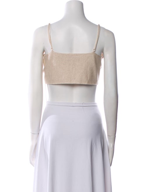 Favorite Daughter Scoop Neck Sleeveless Crop Top