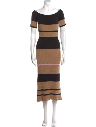 Favorite Daughter Striped Long Dress