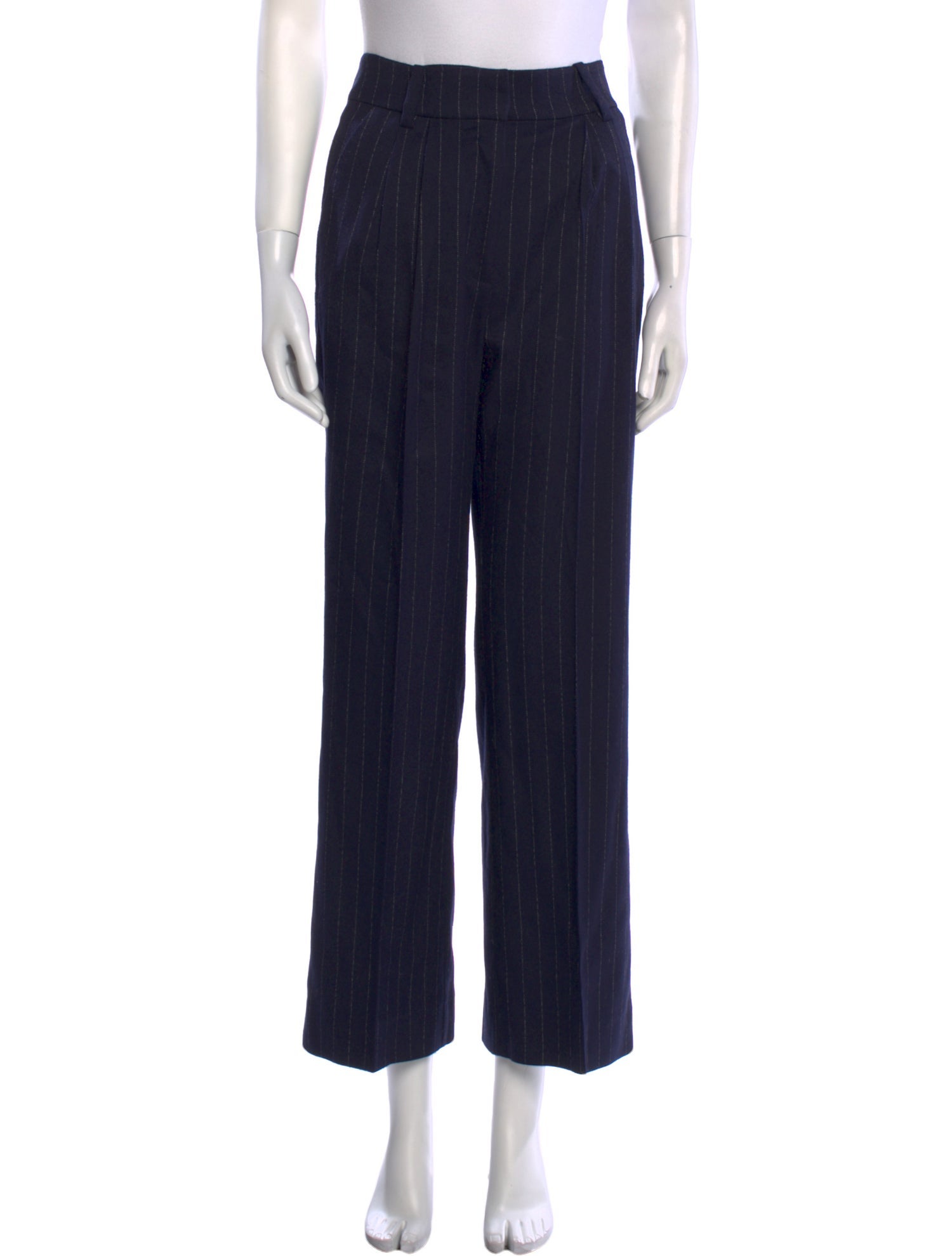 Favorite Daughter Striped Straight Leg Pants