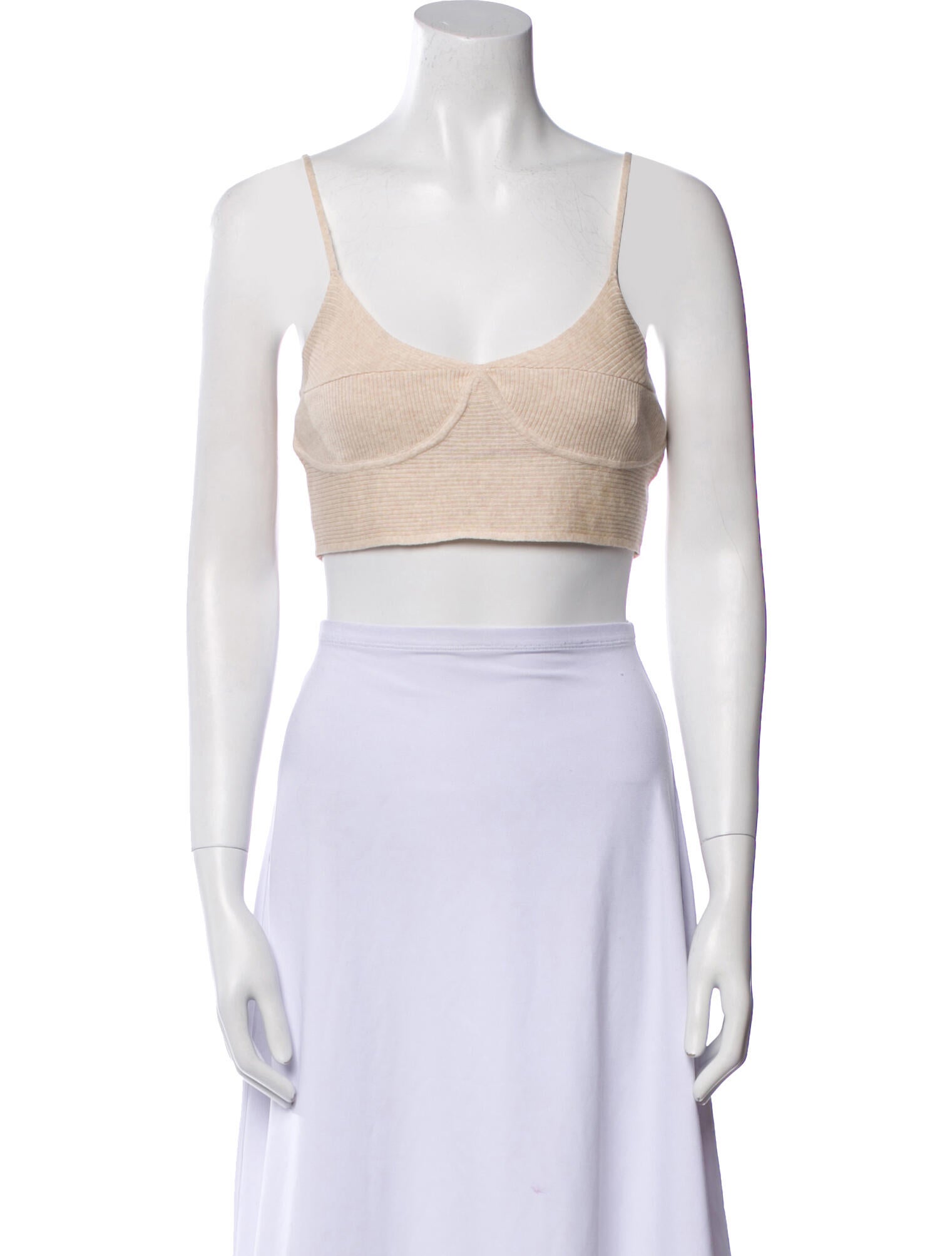 Favorite Daughter Scoop Neck Sleeveless Crop Top