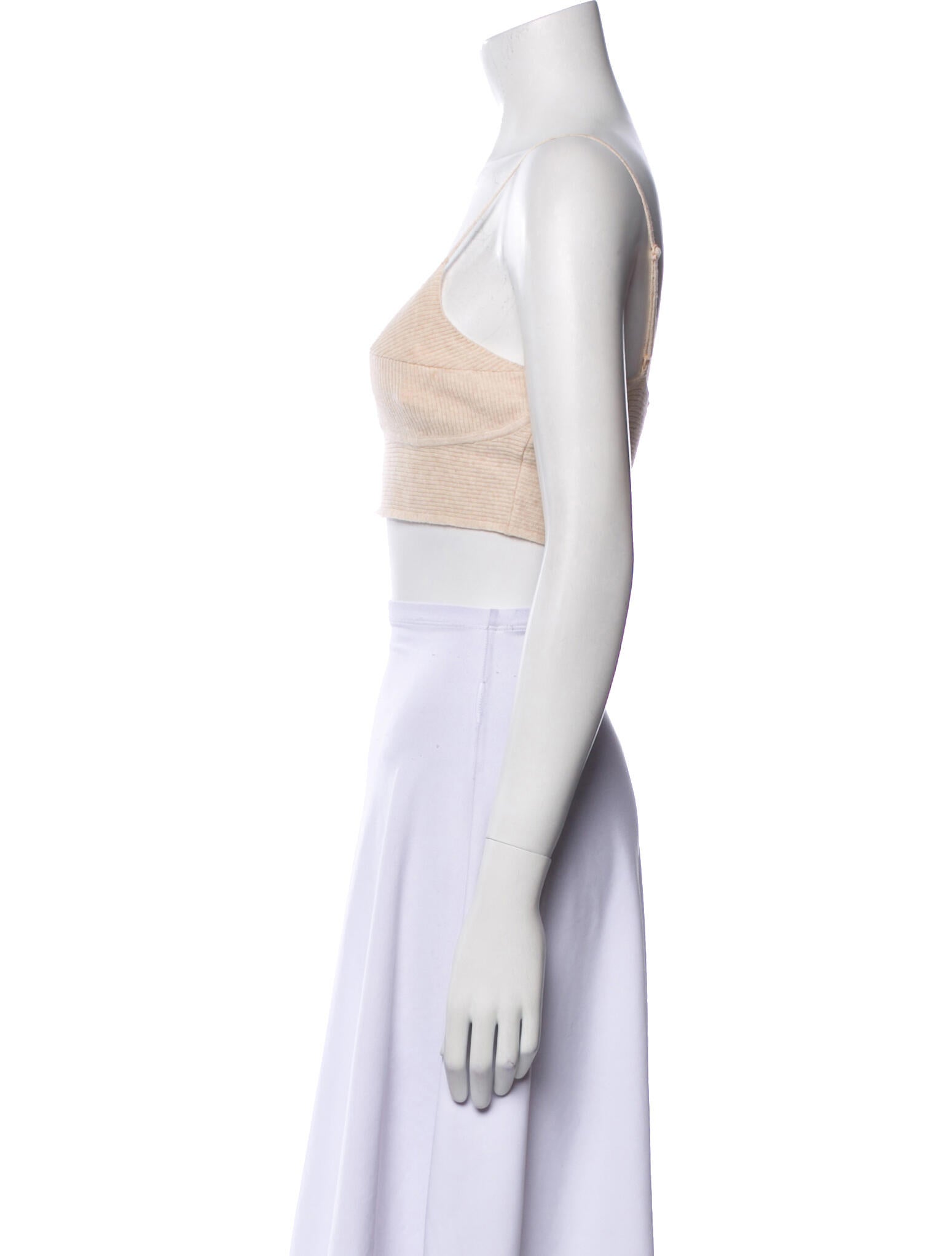 Favorite Daughter Scoop Neck Sleeveless Crop Top