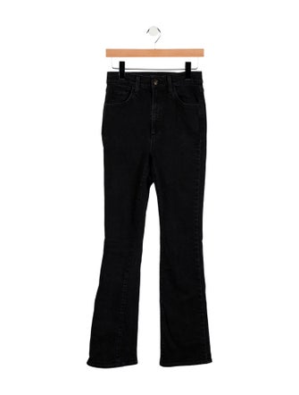 Favorite Daughter High-Rise Straight Leg Jeans
