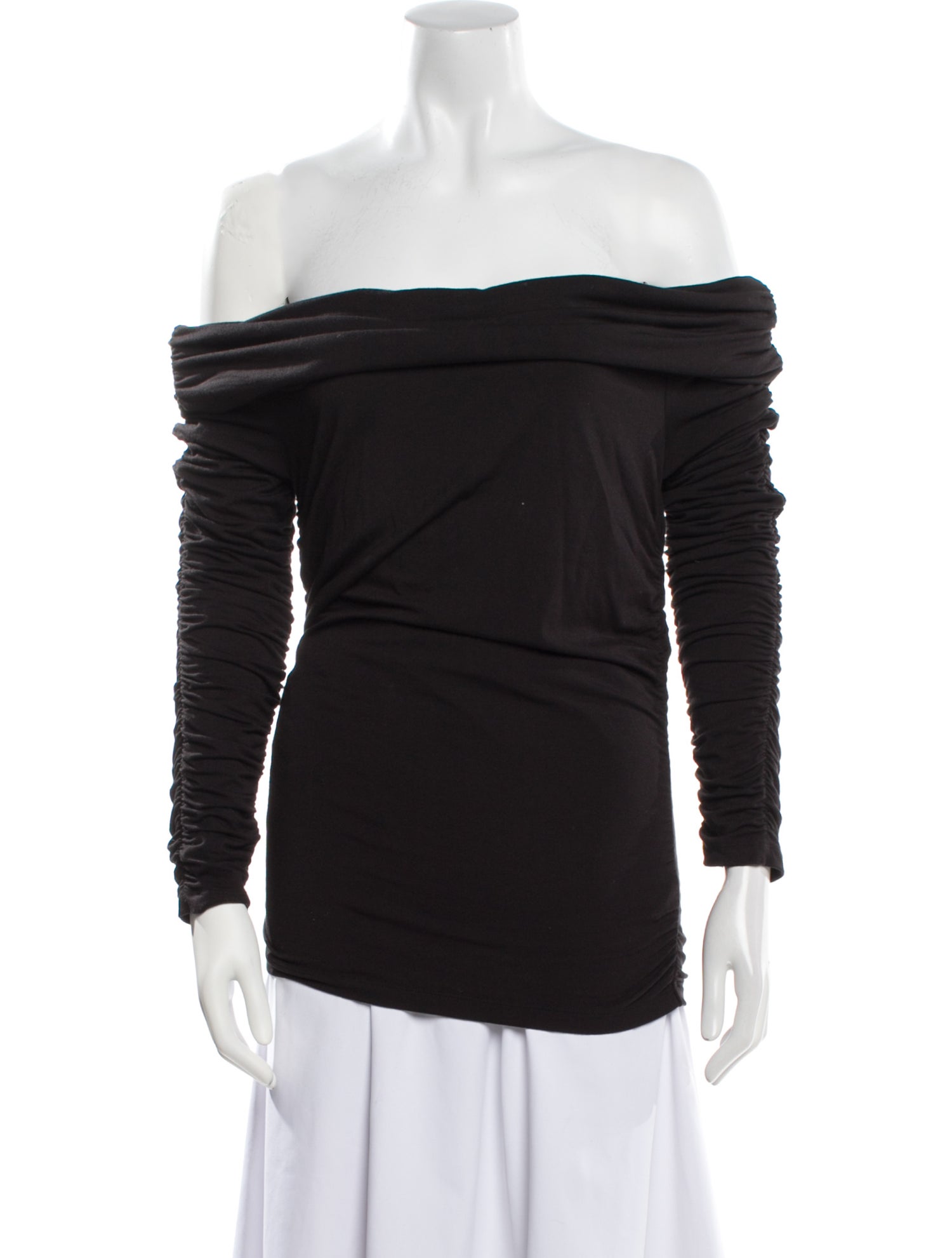 Favorite Daughter Off-The-Shoulder Long Sleeve Top